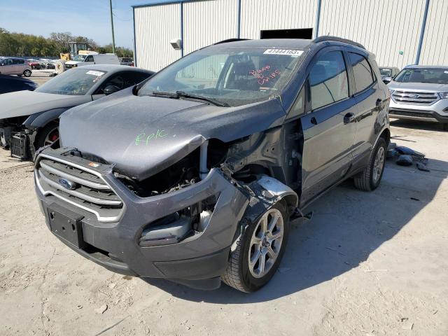MAJ6P1UL5JC225942 - 2018 FORD ECOSPORT SE GRAY photo 1