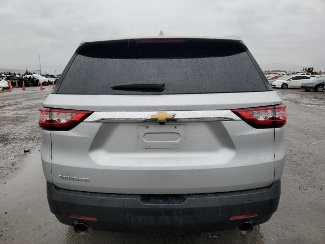 1GNERFKW3MJ197124 - 2021 CHEVROLET TRAVERSE LS SILVER photo 6