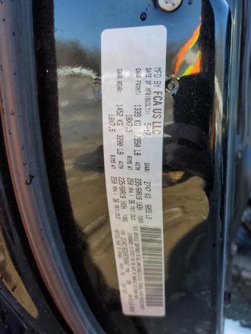 2C4RC1BG2HR785007 - 2017 CHRYSLER PACIFICA TOURING L BLACK photo 14