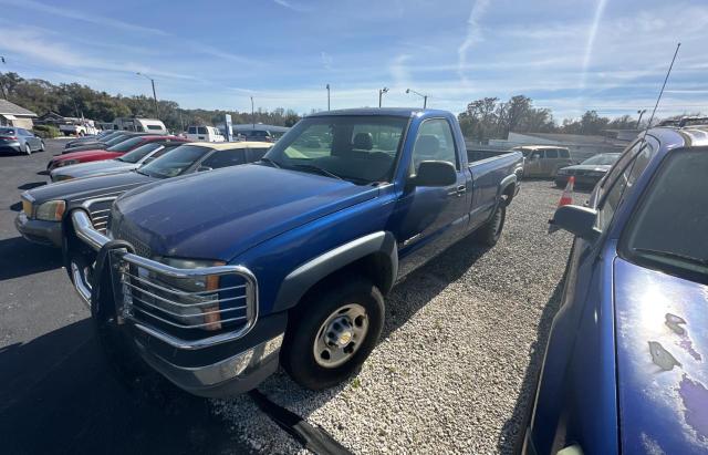 1GCGC24U13Z320796 - 2003 CHEVROLET SILVERADO C2500 BLUE photo 2