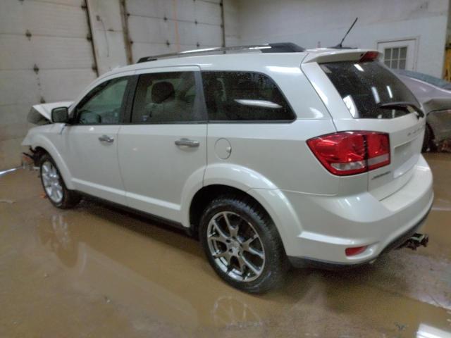 3C4PDCDGXDT569524 - 2013 DODGE JOURNEY CREW WHITE photo 2