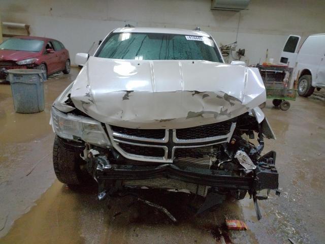 3C4PDCDGXDT569524 - 2013 DODGE JOURNEY CREW WHITE photo 5