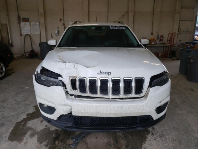 1C4PJMLBXKD423762 - 2019 JEEP CHEROKEE LATITUDE PLUS WHITE photo 5