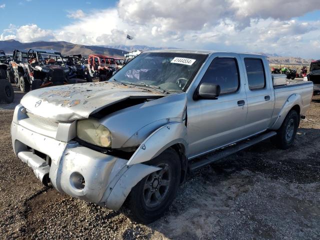 1N6ED29X34C461748 - 2004 NISSAN FRONTIER CREW CAB XE V6 SILVER photo 1