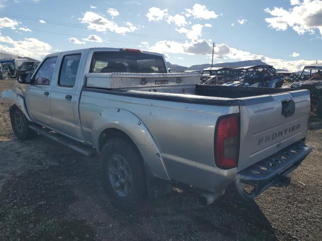 1N6ED29X34C461748 - 2004 NISSAN FRONTIER CREW CAB XE V6 SILVER photo 2