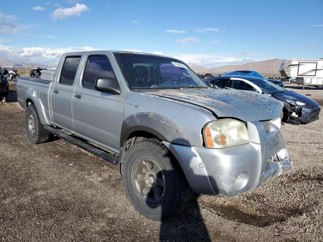 1N6ED29X34C461748 - 2004 NISSAN FRONTIER CREW CAB XE V6 SILVER photo 4