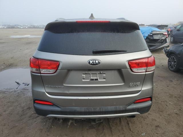 5XYPH4A53GG164498 - 2016 KIA SORENTO EX CHARCOAL photo 6