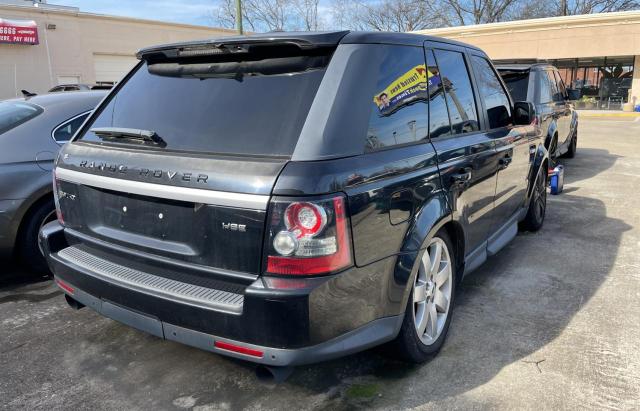 SALSF2D41CA726733 - 2012 LAND ROVER RANGE ROVE HSE BLACK photo 4