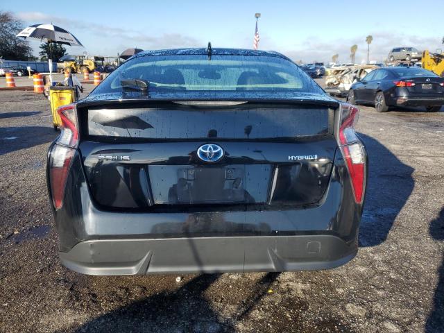 JTDKARFU9G3020549 - 2016 TOYOTA PRIUS BLACK photo 6