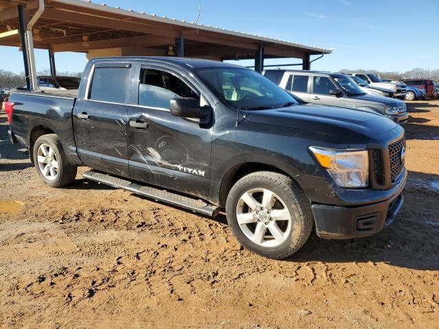 1N6AA1EK0HN576166 - 2017 NISSAN TITAN S BLACK photo 4