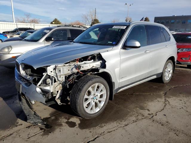 5UXKS4C59J0Y19722 - 2018 BMW X5 XDRIVE35D SILVER photo 1