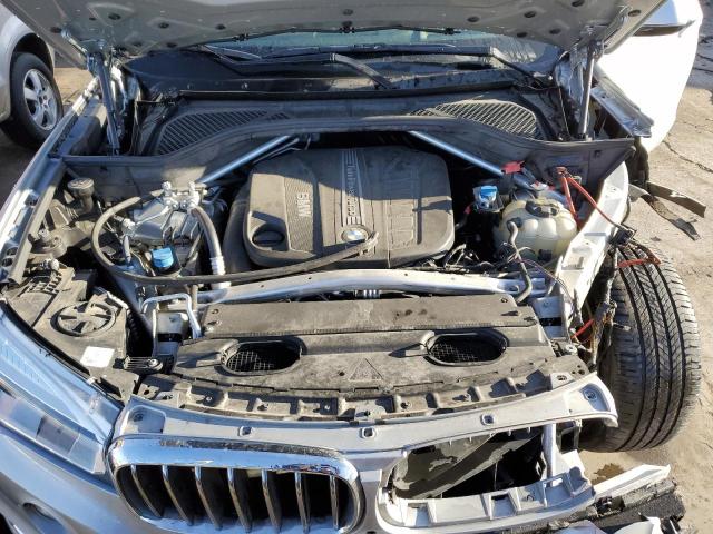 5UXKS4C59J0Y19722 - 2018 BMW X5 XDRIVE35D SILVER photo 12