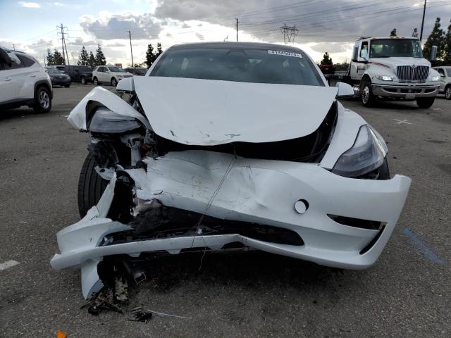 5YJ3E1EA0PF567343 - 2023 TESLA MODEL 3 WHITE photo 5