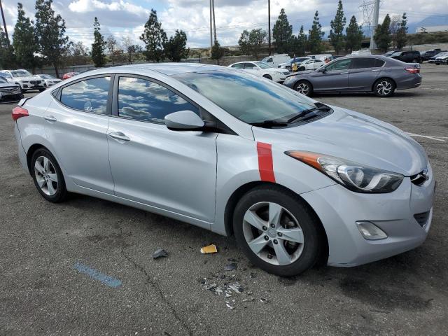 5NPDH4AE7DH201446 - 2013 HYUNDAI ELANTRA GLS SILVER photo 4