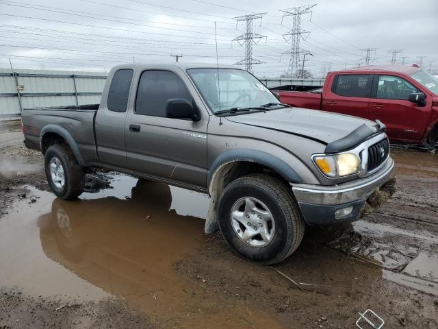 5TESN92N52Z029505 - 2002 TOYOTA TACOMA XTRACAB PRERUNNER 灰色 照片 4