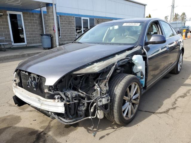 WAUKGAFB4BN012321 - 2011 AUDI A6 PRESTIGE GRAY photo 1