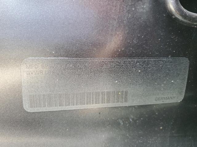 WAUKGAFB4BN012321 - 2011 AUDI A6 PRESTIGE GRAY photo 12