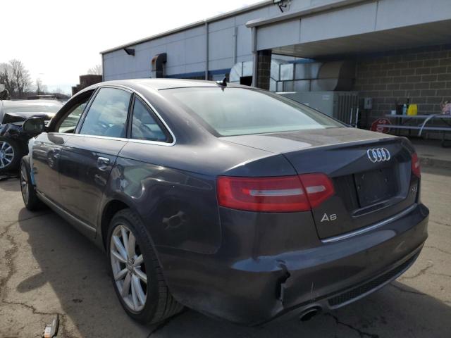 WAUKGAFB4BN012321 - 2011 AUDI A6 PRESTIGE GRAY photo 2