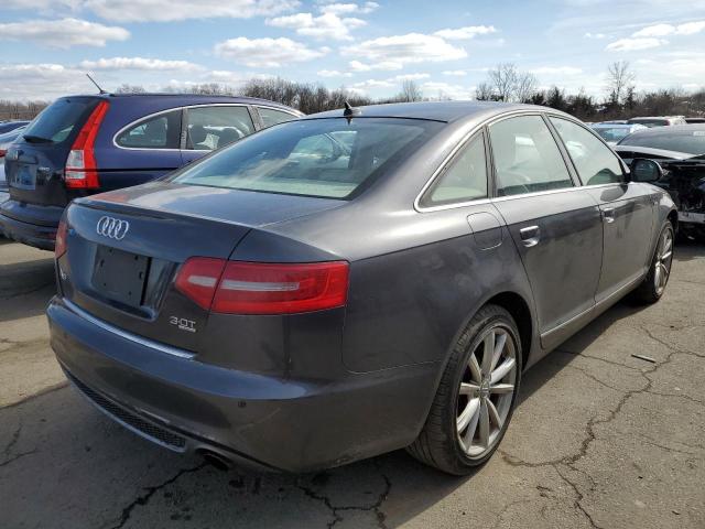 WAUKGAFB4BN012321 - 2011 AUDI A6 PRESTIGE GRAY photo 3