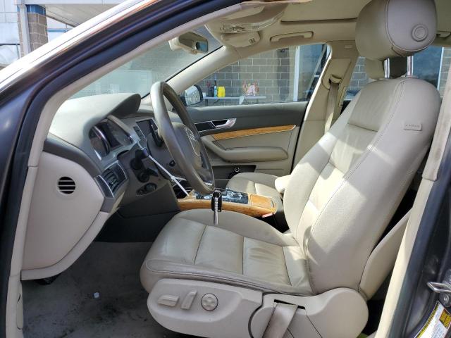 WAUKGAFB4BN012321 - 2011 AUDI A6 PRESTIGE GRAY photo 7