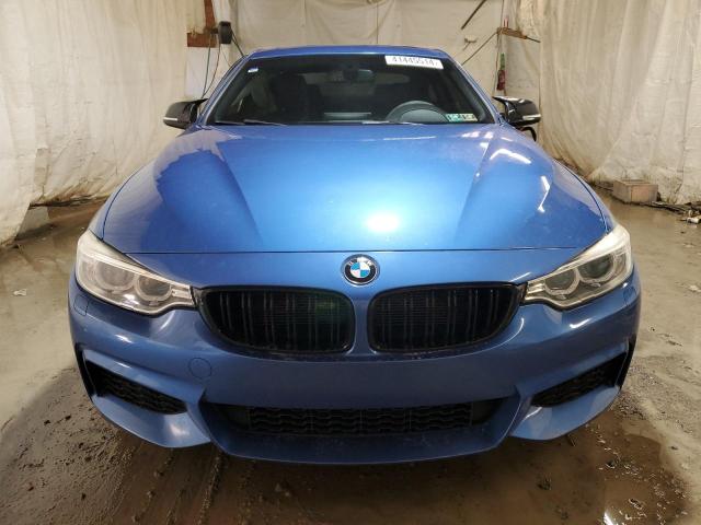 WBA3R5C50EF784592 - 2014 BMW 435 XI BLUE photo 5