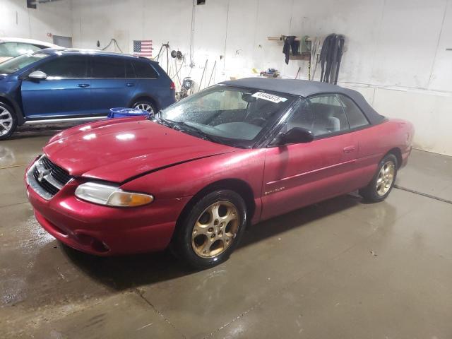 3C3EL55H6WT220977 - 1998 CHRYSLER SEBRING JXI BURGUNDY photo 1