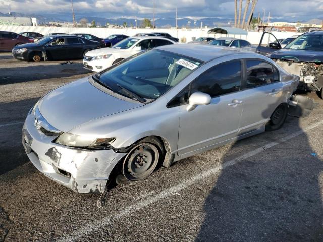 19XFA16529E033716 - 2009 HONDA CIVIC LX SILVER photo 1