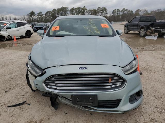 3FA6P0LUXDR323732 - 2013 FORD FUSION SE HYBRID TURQUOISE photo 5