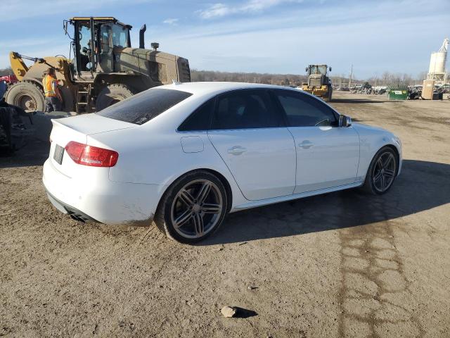 WAUBGAFL8CA022013 - 2012 AUDI S4 PREMIUM PLUS WHITE photo 3