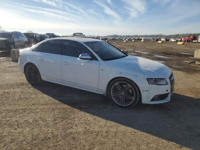 WAUBGAFL8CA022013 - 2012 AUDI S4 PREMIUM PLUS WHITE photo 4