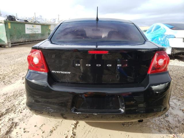 1C3CDZAB5DN592191 - 2013 DODGE AVENGER SE BLACK photo 6