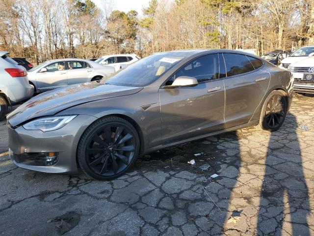 5YJSA1E16GF161946 - 2016 TESLA MODEL S GRAY photo 1