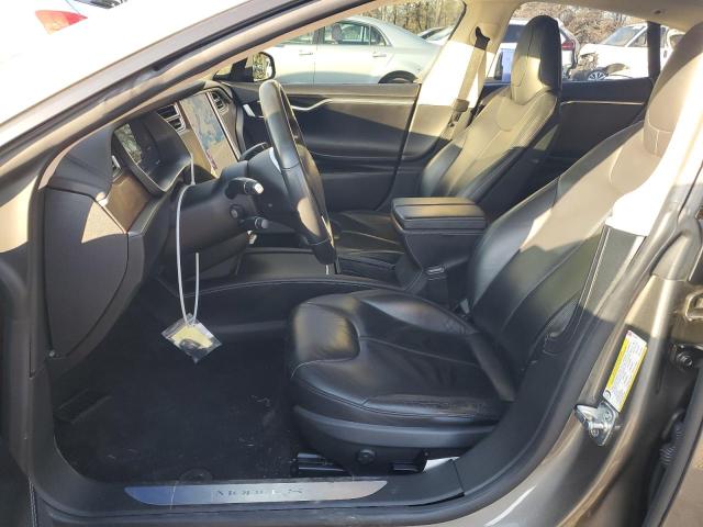5YJSA1E16GF161946 - 2016 TESLA MODEL S GRAY photo 7
