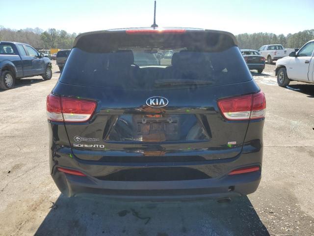 5XYPG4A32GG119084 - 2016 KIA SORENTO LX BLACK photo 6