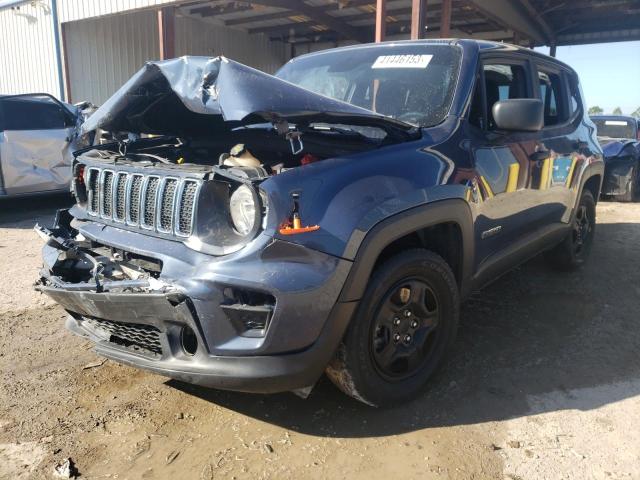 ZACNJAAB7LPL11736 - 2020 JEEP RENEGADE SPORT Մոխրագույն լուսանկար 1