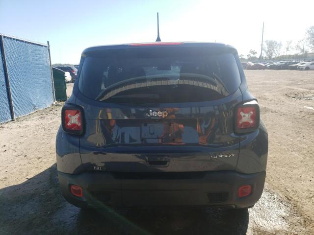 ZACNJAAB7LPL11736 - 2020 JEEP RENEGADE SPORT Մոխրագույն լուսանկար 6