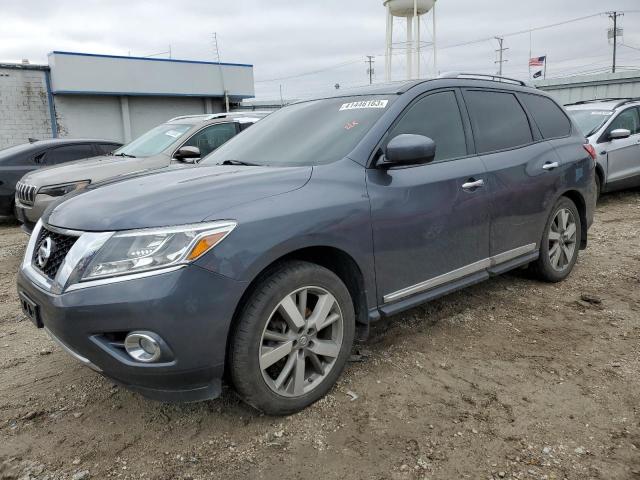 5N1AR2MM0EC607052 - 2014 NISSAN PATHFINDER S CHARCOAL photo 1