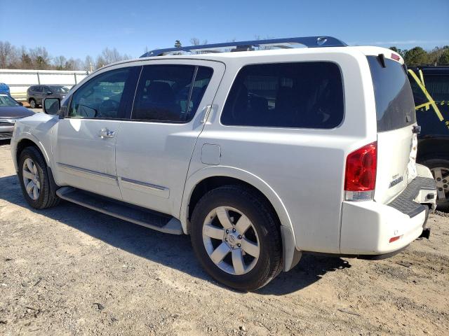 5N1BA0NC2EN601702 - 2014 NISSAN ARMADA SV WHITE photo 2