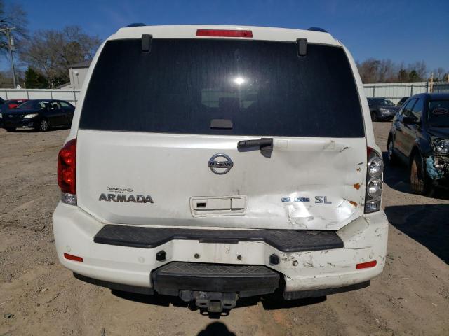 5N1BA0NC2EN601702 - 2014 NISSAN ARMADA SV WHITE photo 6