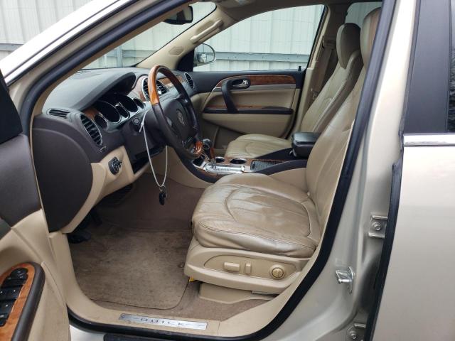 5GALRBED7AJ152008 - 2010 BUICK ENCLAVE CXL GOLD photo 7