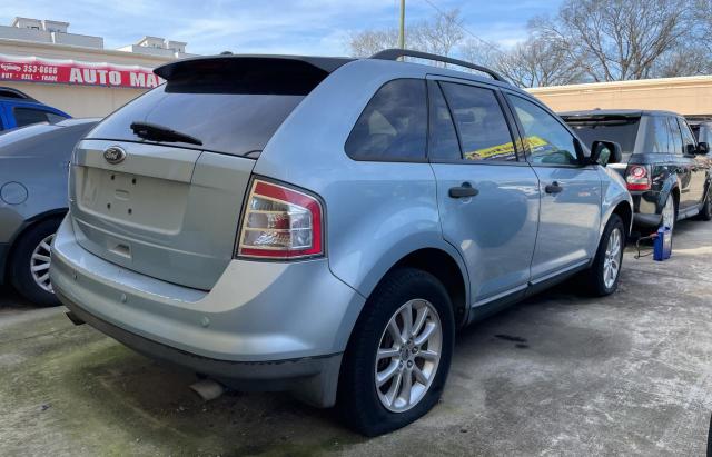 2FMDK36C88BA49158 - 2008 FORD EDGE SE BLUE photo 4