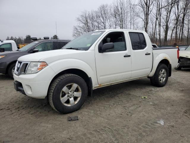 1N6AD0EV1DN710673 - 2013 NISSAN FRONTIER S WHITE photo 1