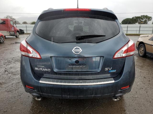 JN8AZ1MU6EW421517 - 2014 NISSAN MURANO S BLUE photo 6