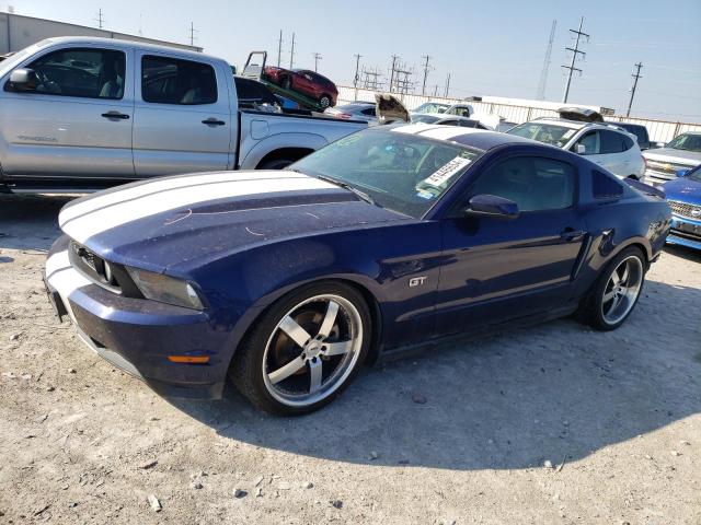 1ZVBP8CH6A5105289 - 2010 FORD MUSTANG GT BLUE photo 1