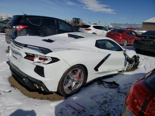 1G1Y73D42L5117768 - 2020 CHEVROLET CORVETTE STINGRAY 2LT WHITE photo 3