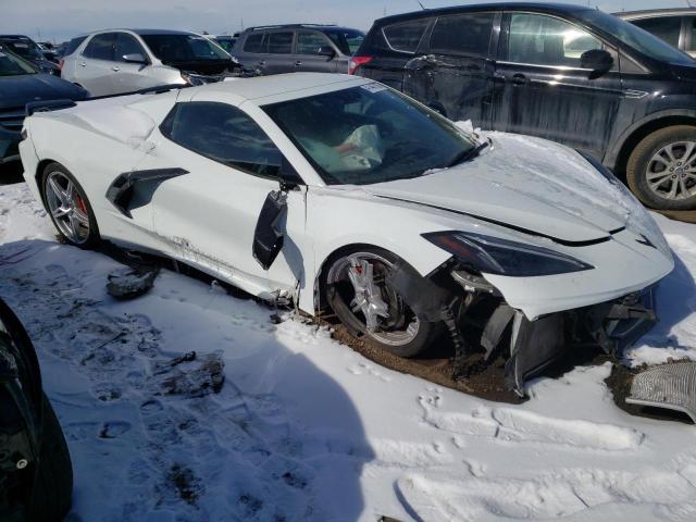 1G1Y73D42L5117768 - 2020 CHEVROLET CORVETTE STINGRAY 2LT WHITE photo 4