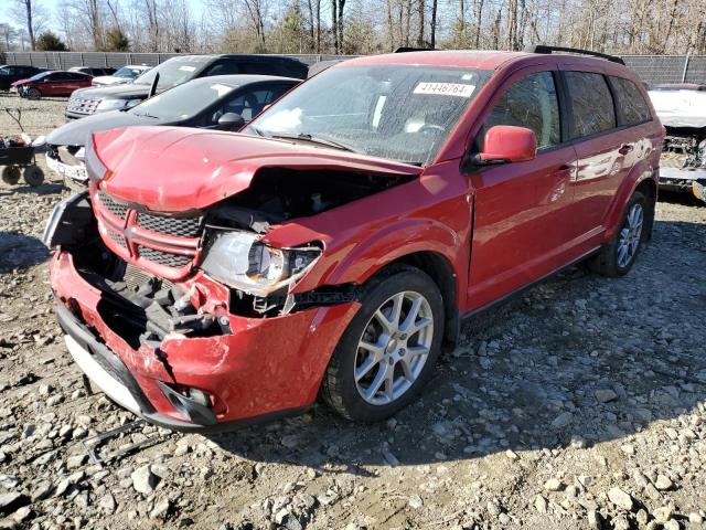 3C4PDDEG7FT721217 - 2015 DODGE JOURNEY R/T RED photo 1