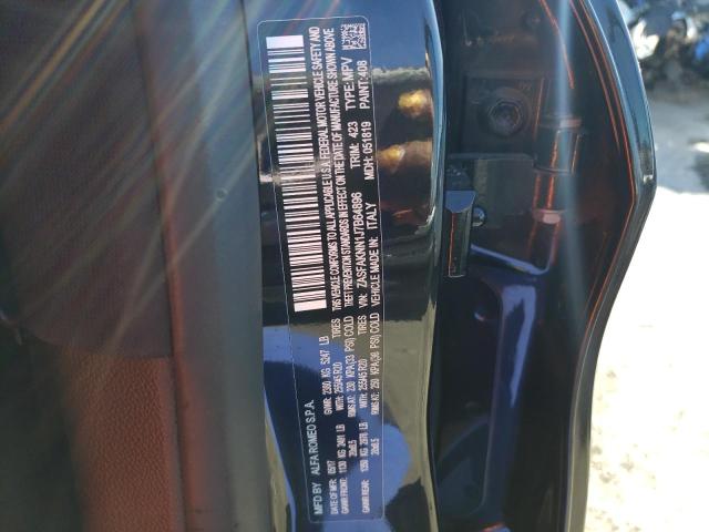 ZASFAKNN1J7B64896 - 2018 ALFA ROMEO STELVIO TI SPORT BLACK photo 14