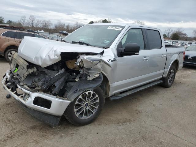 1FTEW1C54KFB76745 - 2019 FORD F150 SUPERCREW SILVER photo 1