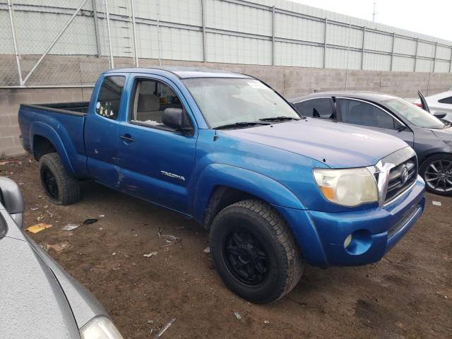 5TETU62N95Z095209 - 2005 TOYOTA TACOMA PRERUNNER ACCESS CAB BLUE photo 4